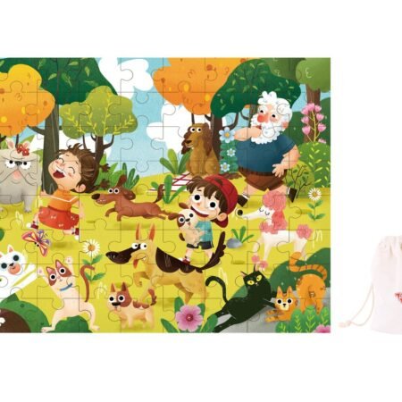 PET PARK JIGSAW PUZZLE 72PCS - Dosylane