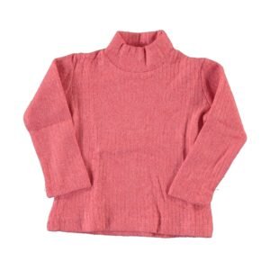 Pomegranate Flower Girls Half Turtleneck - Dosylane