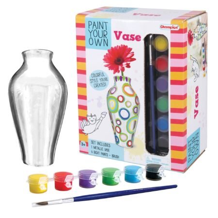 PYO METALLIC PAINTED VASE CRAFT KIT - Dosylane