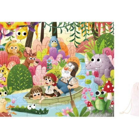 RAINFOREST JIGSAW PUZZLE 72PCS - Dosylane