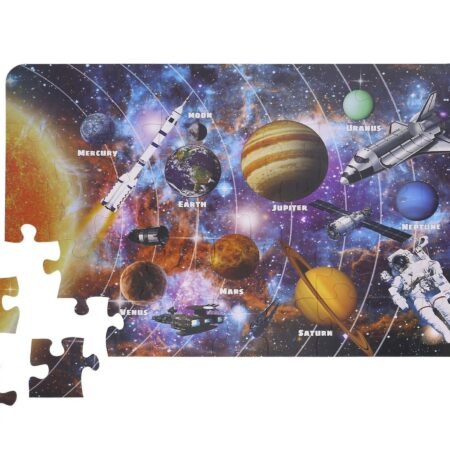 SOLAR SYSTEM JIGSAW FLOOR PUZZLE 46PCS - Dosylane