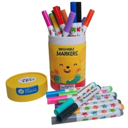 WASHABLE MARKERS -BABY ROO 24 COLOURS - Dosylane