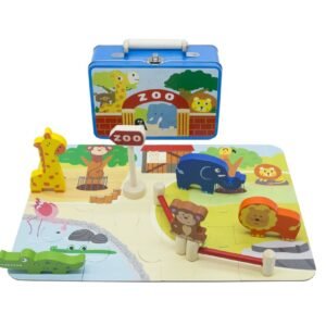ZOO PLAYSET IN TIN CASE - Dosylane